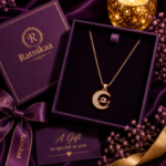 Ratnikaa Rose Gold Moon Swan Pendant Necklace for Women | Crystal Crescent Moon Necklace with Swan Charm | Delicate Chain Necklace | Waterproof Tarnish-Free - Image 6
