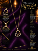 Gold-Plated Love Heart Pendant Necklace for Women – Sparkling Crystal Heart Necklace, Elegant Jewelry Gift - Image 6