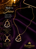 Gold-Plated Love Heart Pendant Necklace for Women – Sparkling Crystal Heart Necklace, Elegant Jewelry Gift - Image 5